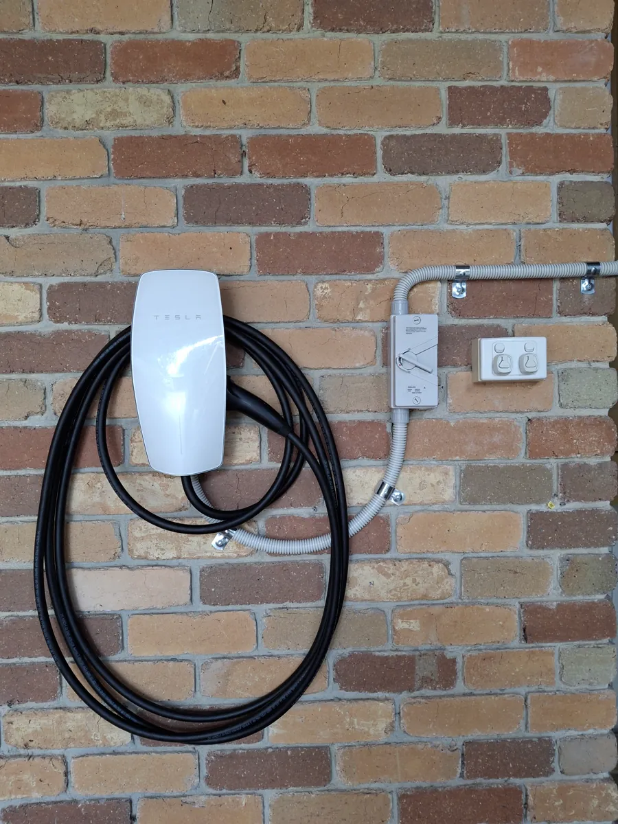 Tesla home charger installation